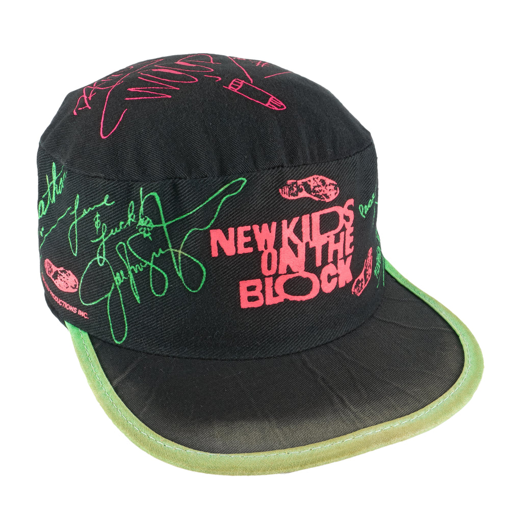 Vintage - New Kids On The Block Flexible Painter Hat 1990