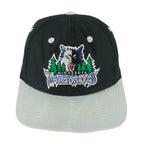 NBA (TEI) - Minnesota Timberwolves Snapback Hat 1990s OSFA Vintage Retro Basketball