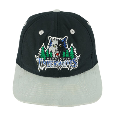 NBA (TEI) - Minnesota Timberwolves Snapback Hat 1990s OSFA