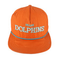 NFL - Miami Dolphins Embroidered Snapback Hat 1990s OSFA Vintage Retro Football