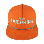 NFL - Miami Dolphins Embroidered Snapback Hat 1990s OSFA Vintage Retro Football
