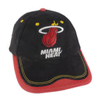 NBA - Miami Heat Basketball Wade 3 Strapback Hat 1990s OSFA Vintage Retro Basketball