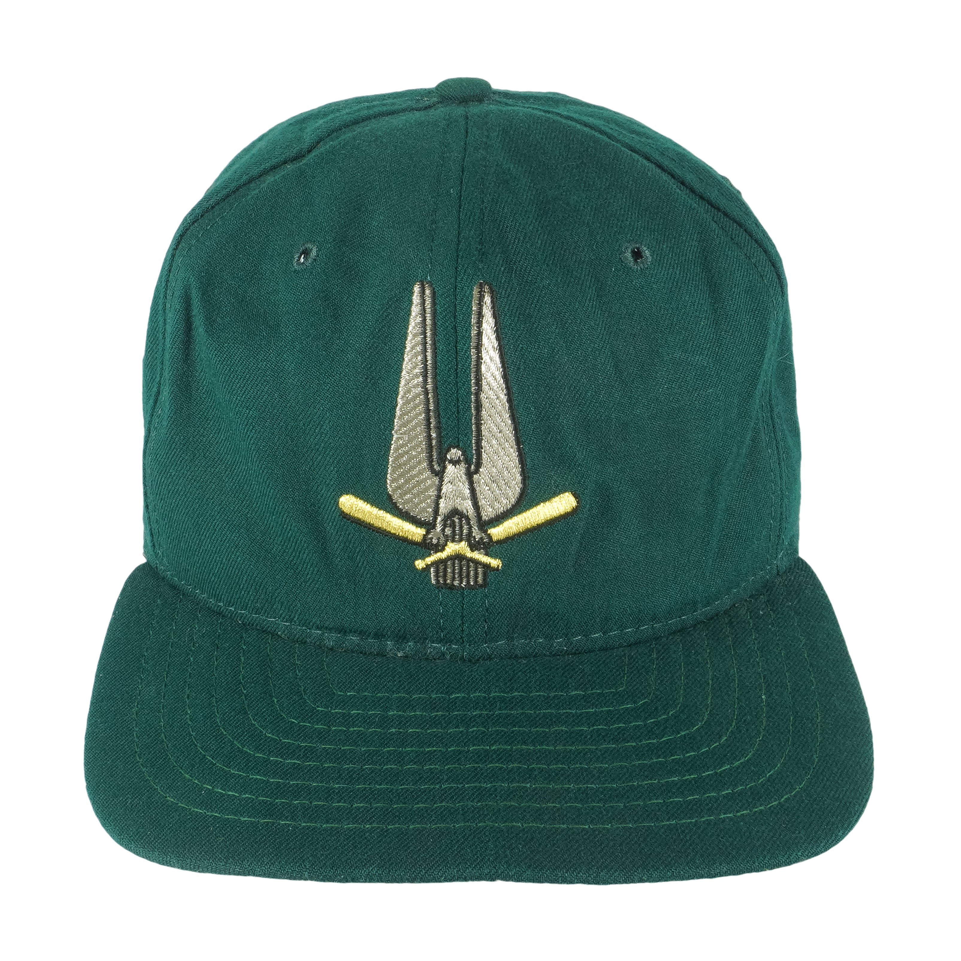 MLB (New Era) - South Bend Silver Hawks Snapback Hat 1990s OSFA Vintage Retro Baseball
