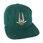 MLB (New Era) - South Bend Silver Hawks Snapback Hat 1990s OSFA Vintage Retro Baseball