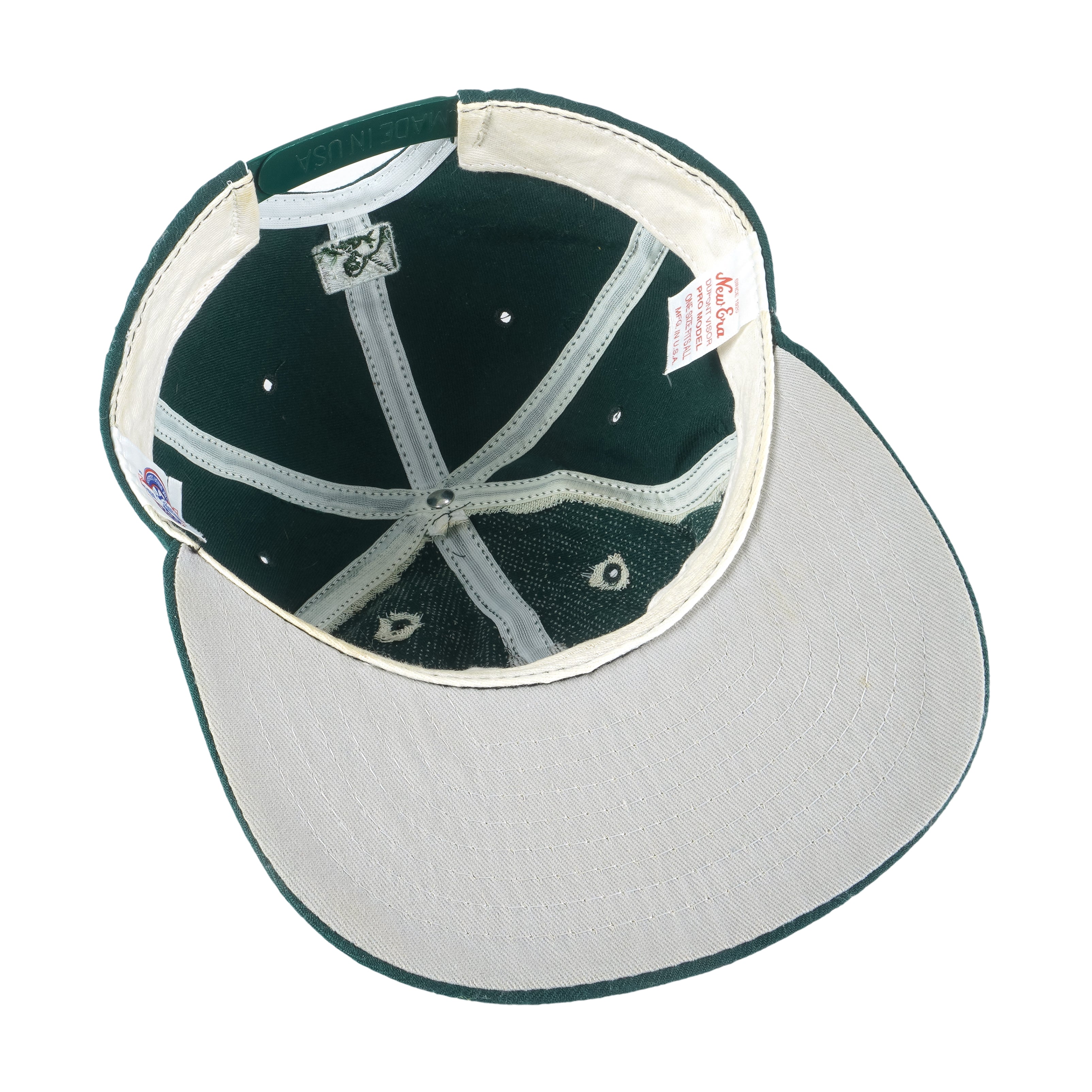 MLB (New Era) - South Bend Silver Hawks Snapback Hat 1990s OSFA Vintage Retro Baseball