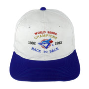 MLB (The Game) - Toronto Blue Jays Back To Back Champions Snapback Hat 1993 OSFA Vintage Retro Baseball