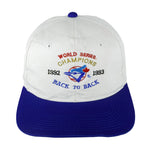 MLB (The Game) - Toronto Blue Jays Back To Back Champions Snapback Hat 1993 OSFA Vintage Retro Baseball