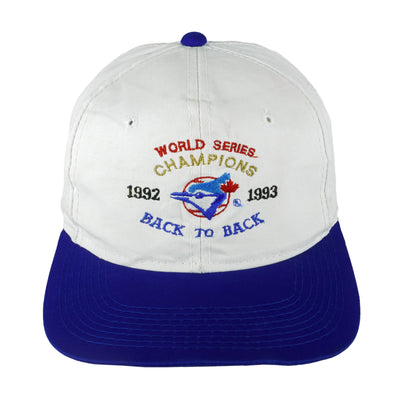 MLB (The Game) - Toronto Blue Jays Back To Back Champions Snapback Hat 1993 OSFA