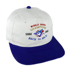 MLB (The Game) - Toronto Blue Jays Back To Back Champions Snapback Hat 1993 OSFA Vintage Retro Baseball