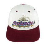 NHL (#1 Apparel) - Colorado Avalanche Snapback Hat 1990s OSFA