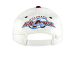 NHL (#1 Apparel) - Colorado Avalanche Snapback Hat 1990s OSFA Vintage Retro Hockey