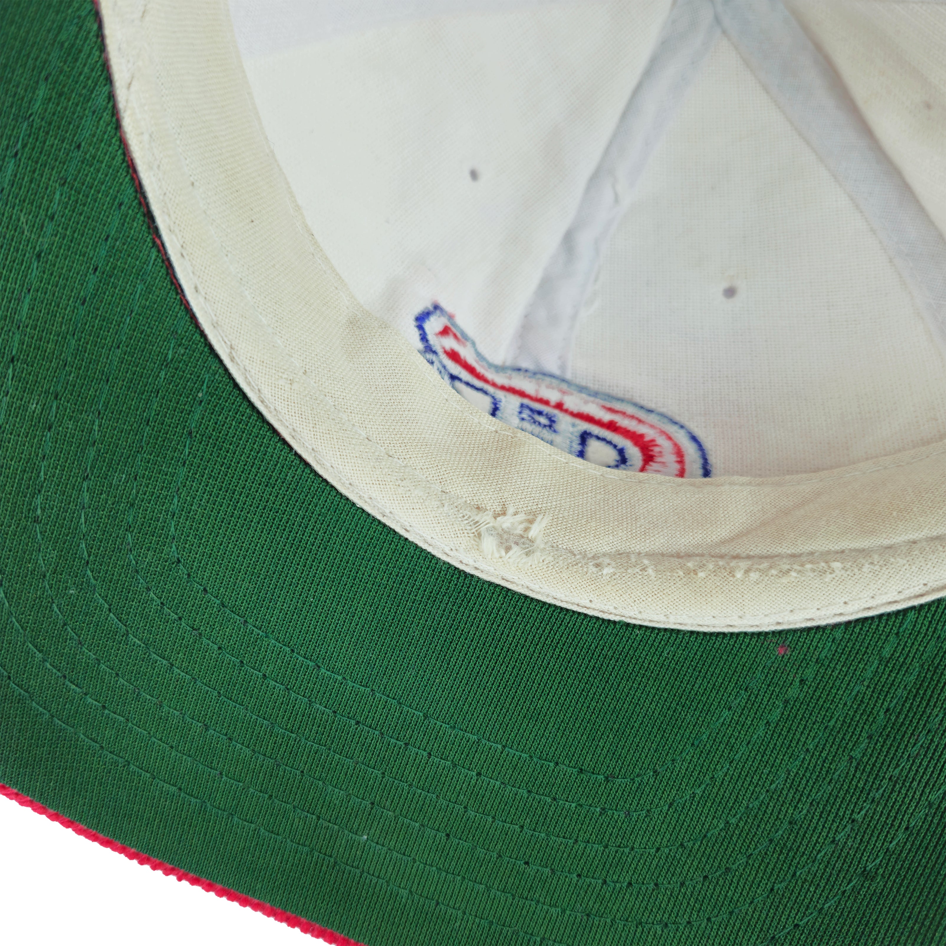 NHL (The Classic) - Montreal Canadiens Ted Fletcher Corduroy Snapback Hat 1990s OSFA