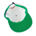 Ralph Lauren (Polo) - White Spell-Out Strapback Hat 1990s OSFA