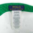Ralph Lauren (Polo) - White Spell-Out Strapback Hat 1990s OSFA