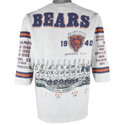 NFL (Long Gone) - Chicago Bears World Champions Football Jersey 1990 X-Large Vintage Retro Football