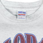 NHL (True-Fan) - Colorado Avalanche Big Logo Crew Neck Sweatshirt 1990s Large Vintage Retro Hockey