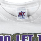 NFL (Joy Athletic) - Baltimore Ravens Who Let The Dogs Out Sweatshirt 2000 X-Large Vintage Retro Football