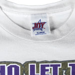 NFL (Joy Athletic) - Baltimore Ravens Who Let The Dogs Out Sweatshirt 2000 X-Large Vintage Retro Football