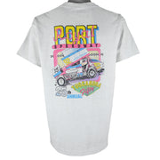 Vintage - Port Royal Speedway Sprint Racing T-Shirt 1990s X-Large  Vintage Retro