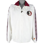 NCAA (Pro Player) - Florida State Seminoles Zip-Up Windbreaker 1990s Large Vintage Retro College