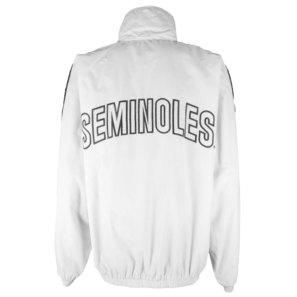 NCAA (Pro Player) - Florida State Seminoles Zip-Up Windbreaker 1990s Large Vintage Retro College