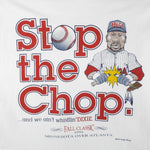 MLB - Twins VS Braves Stop The Chop Single Stitch T-Shirt 1991 X-Large Vintage Retro Baseball