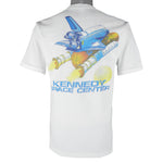 Vintage - NASA Kennedy Space Port USA Single Stitch T-Shirt 1990s Medium