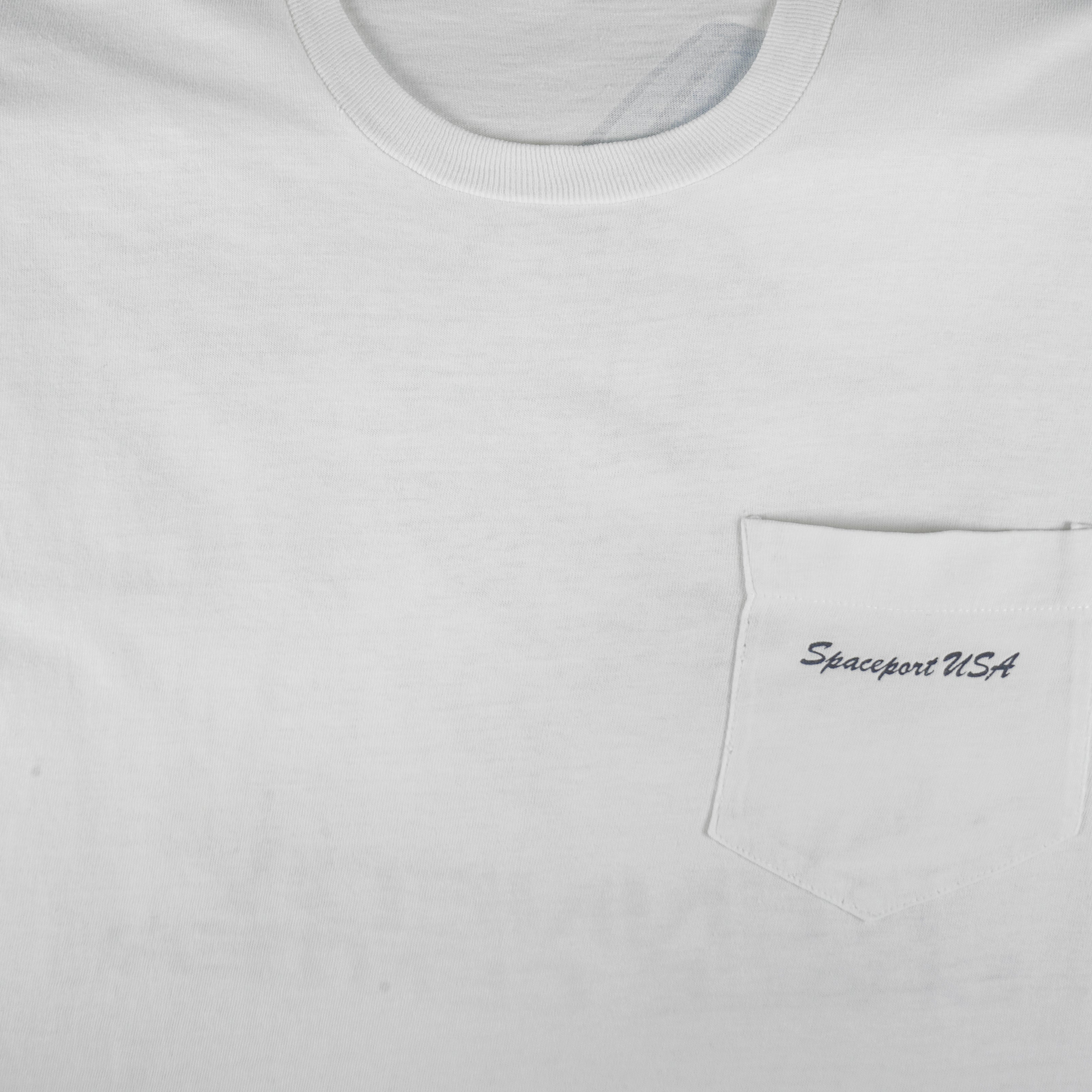 Vintage - NASA Kennedy Space Port USA Single Stitch T-Shirt 1990s Medium Vintage Retro