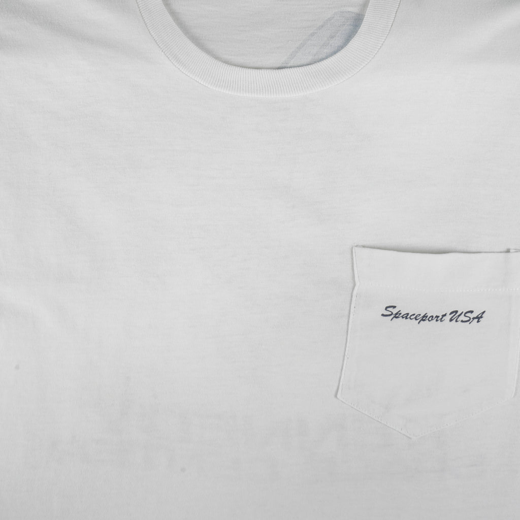 Vintage - NASA Kennedy Space Port USA Single Stitch T-Shirt 1990s Medium Vintage Retro