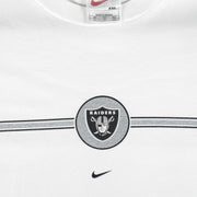 Nike - Oakland Raiders Single Stitch T-Shirt 1990s XX-Large Vintage Retro Football