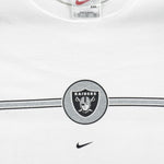 Nike - Oakland Raiders Single Stitch T-Shirt 1990s XX-Large Vintage Retro Football