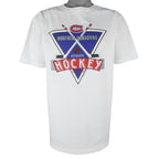 NHL (Waves) - Montreal Canadiens Single Stitch T-Shirt 1987 X-Large Vintage Retro Hockey