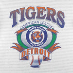 MLB (Logo 7) - Detroit Tigers Single Stitch T-Shirt 1991 Large Vintage Retro Hockey