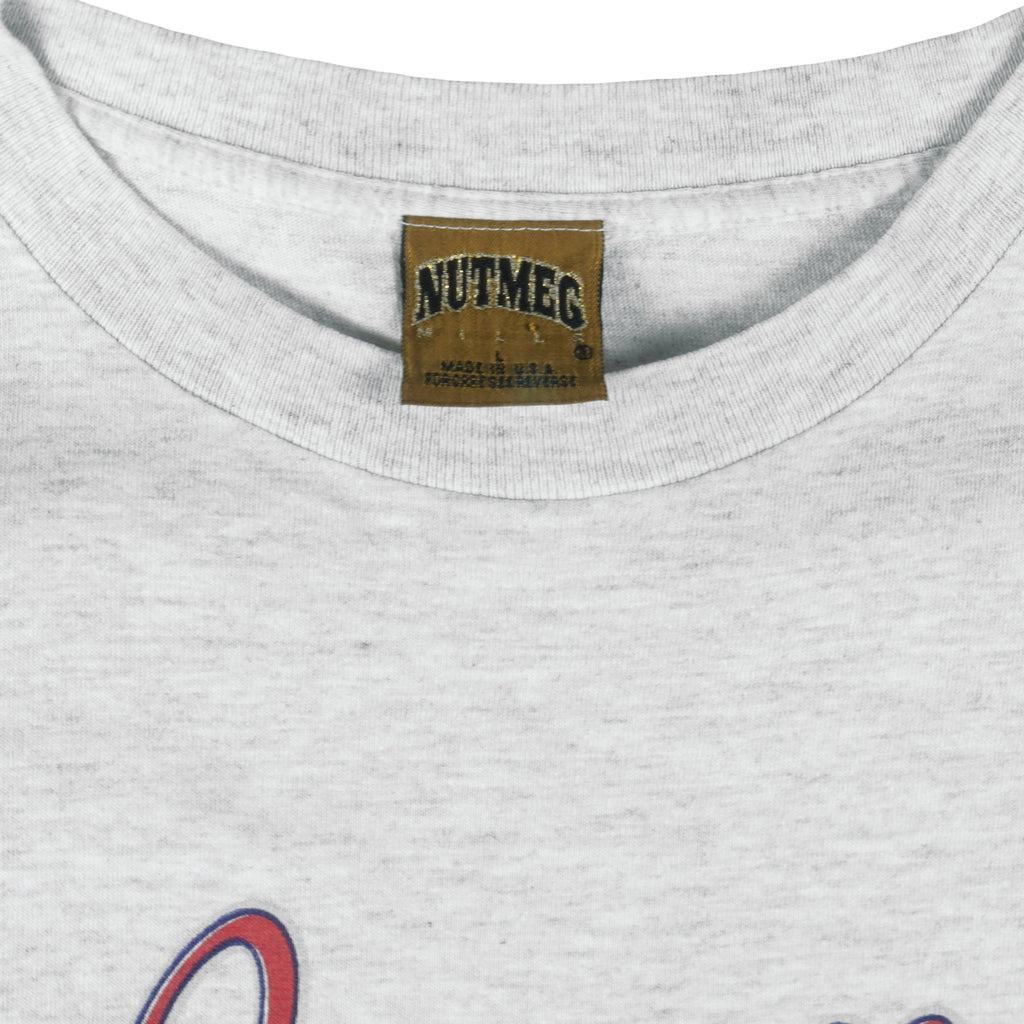 MLB (Nutmeg) - St. Louis Cardinals Busch Stadium Embroidered T-Shirt 1990s Large Vintage Retro Baseball