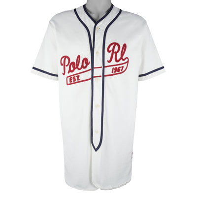 Ralph Lauren - Polo RL EST. 1967 Button-Up Jersey 1990s Large