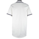 Ralph Lauren - White Polo EST.1967 Button-Up Jersey T-Shirt 1990s Large Vintage Retro