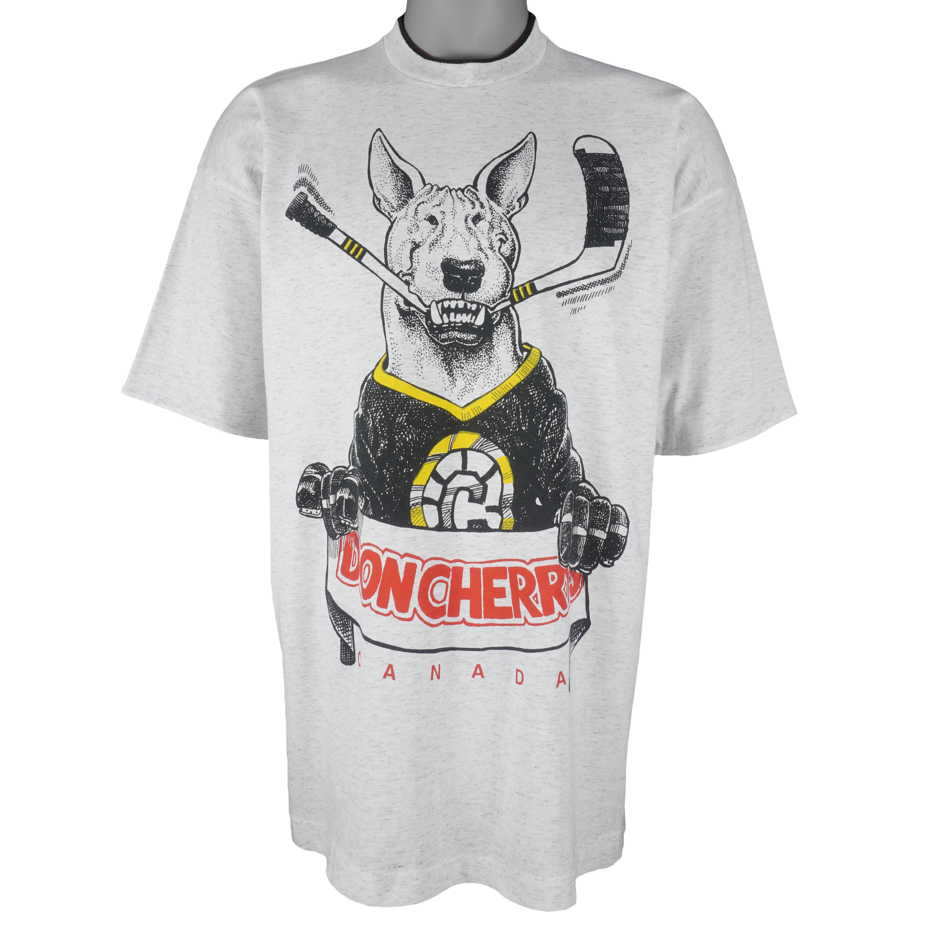 NHL - Team Canada Don Cherrys Single Stitch T-Shirt 1990s X-Large Vintage Retro Hockey