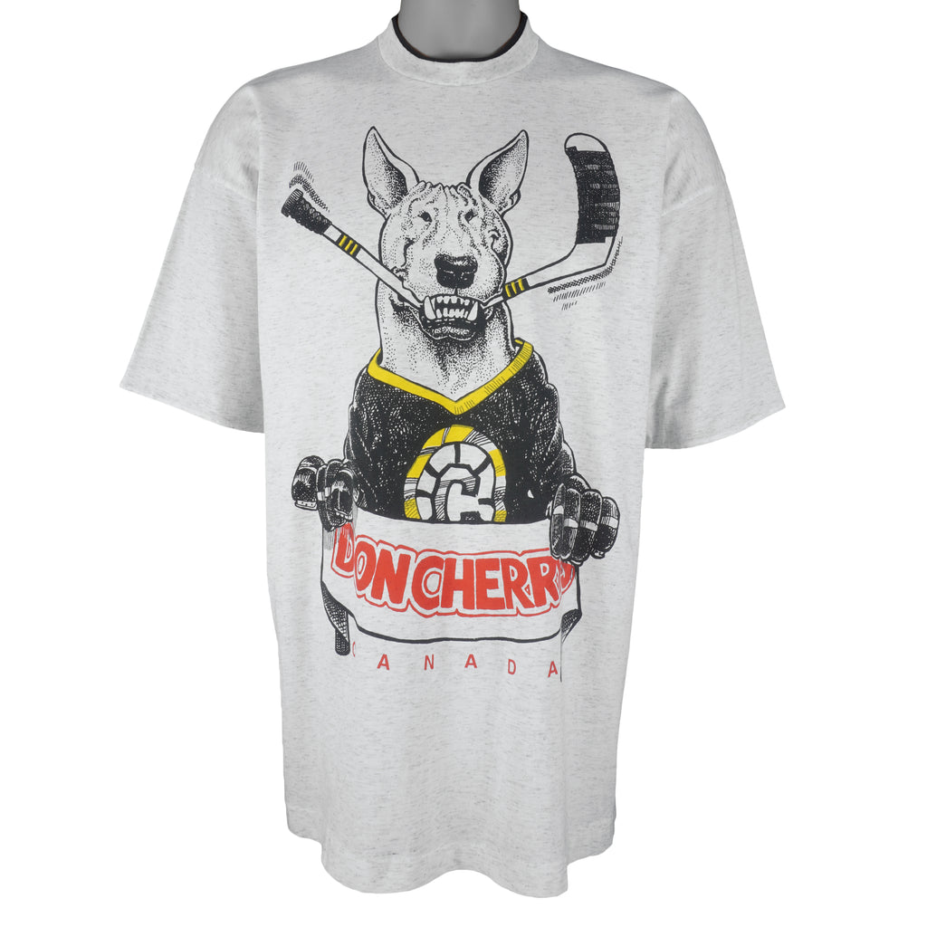 NHL - Team Canada Don Cherrys Single Stitch T-Shirt 1990s X-Large Vintage Retro Hockey