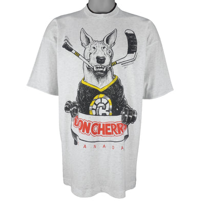 NHL - Don Cherry's Canada Hockey Host Single Stitch T-Shirt 1990s X-Large