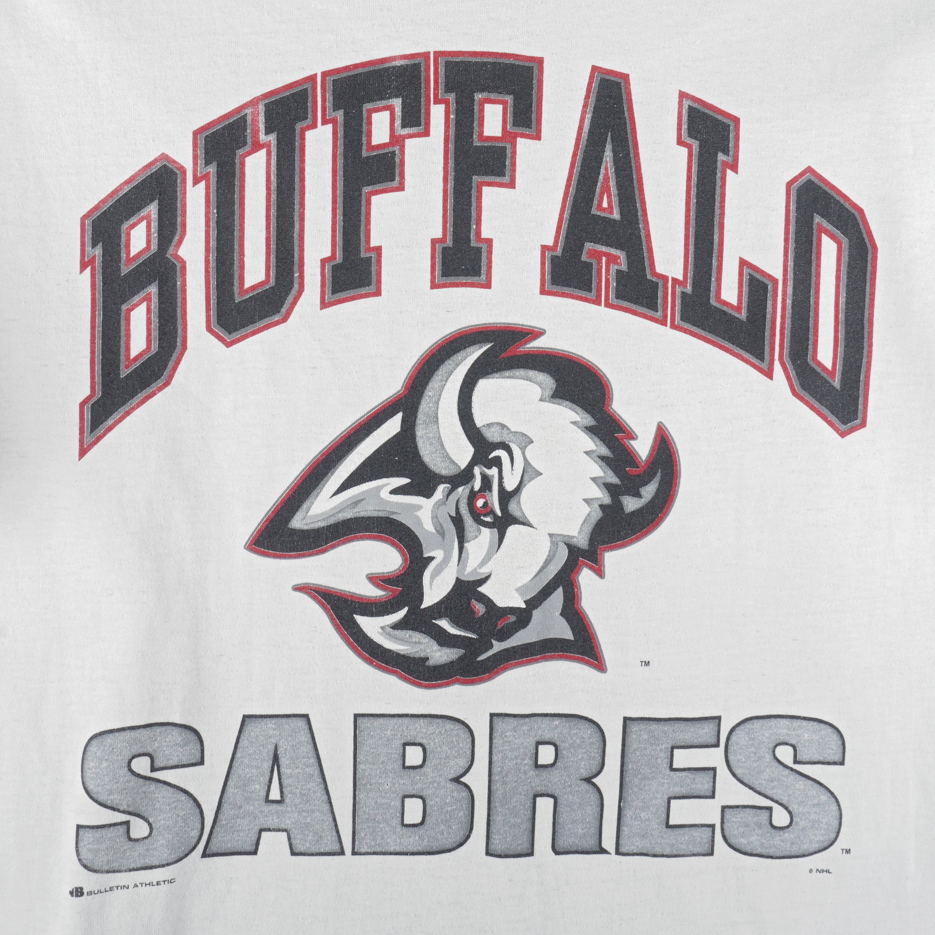 Vintage Buffalo Sabers Hockey Jersey NHL Stitched Sweater by 