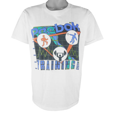 Reebok - Training System Single Stitch T-Shirt 1990s Large