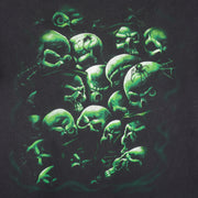 Vintage (Tennessee River) - Green Skull T-Shirt 1990s Large Vintage Retro