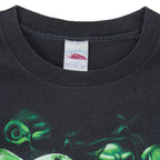 Vintage (Tennessee River) - Green Skull T-Shirt 1990s Large Vintage Retro
