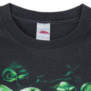 Vintage (Tennessee River) - Green Skull T-Shirt 1990s Large Vintage Retro