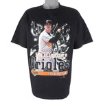 MLB (Champ) - Baltimore Orioles Cal Ripken Jr. T-Shirt 1999 X-Large Vintage Retro Baseball