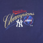 MLB (Lee) - New York Yankees Embroidered T-Shirt 1998 X-Large Vintage Retro Baseball