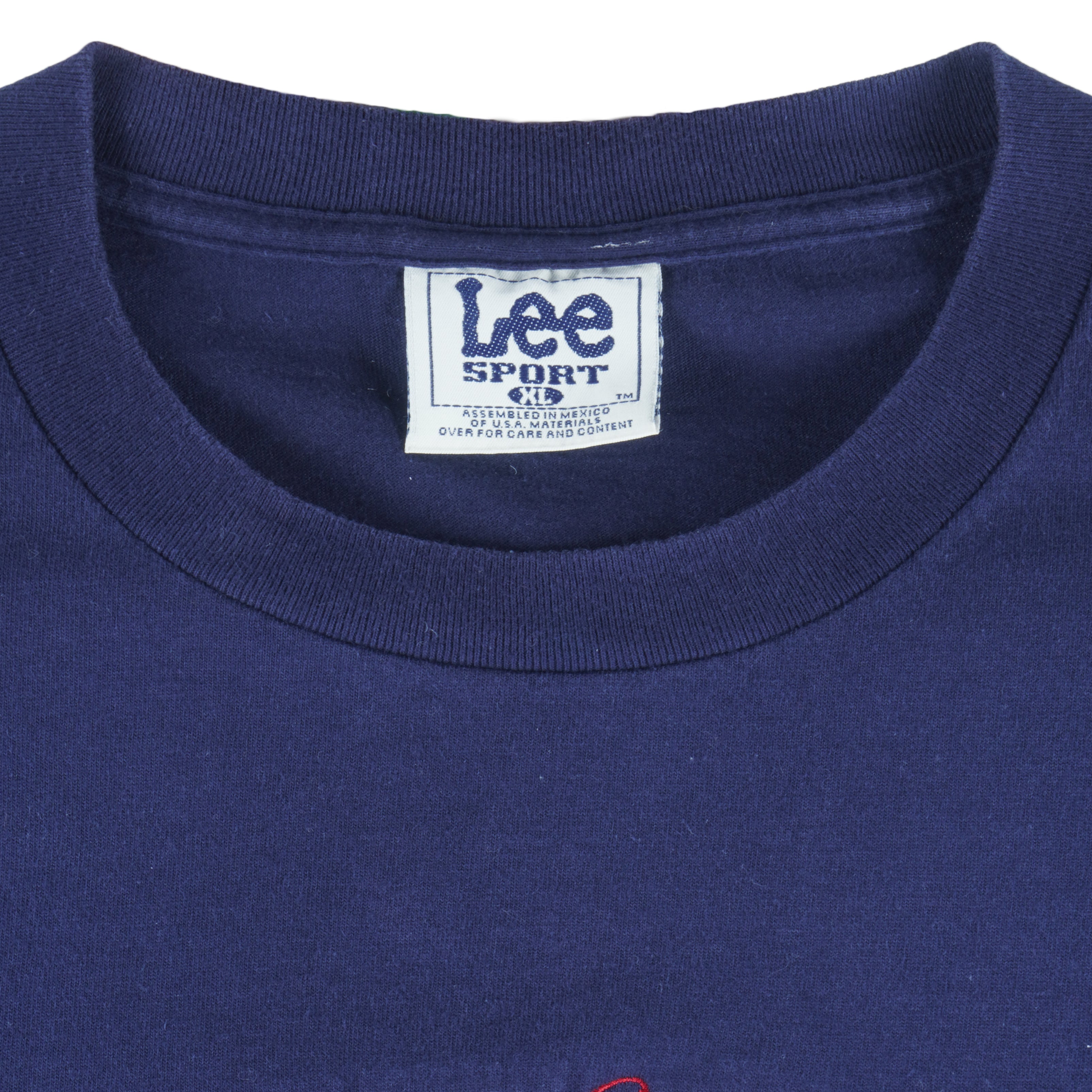MLB (Lee) - New York Yankees Embroidered T-Shirt 1998 X-Large Vintage Retro Baseball
