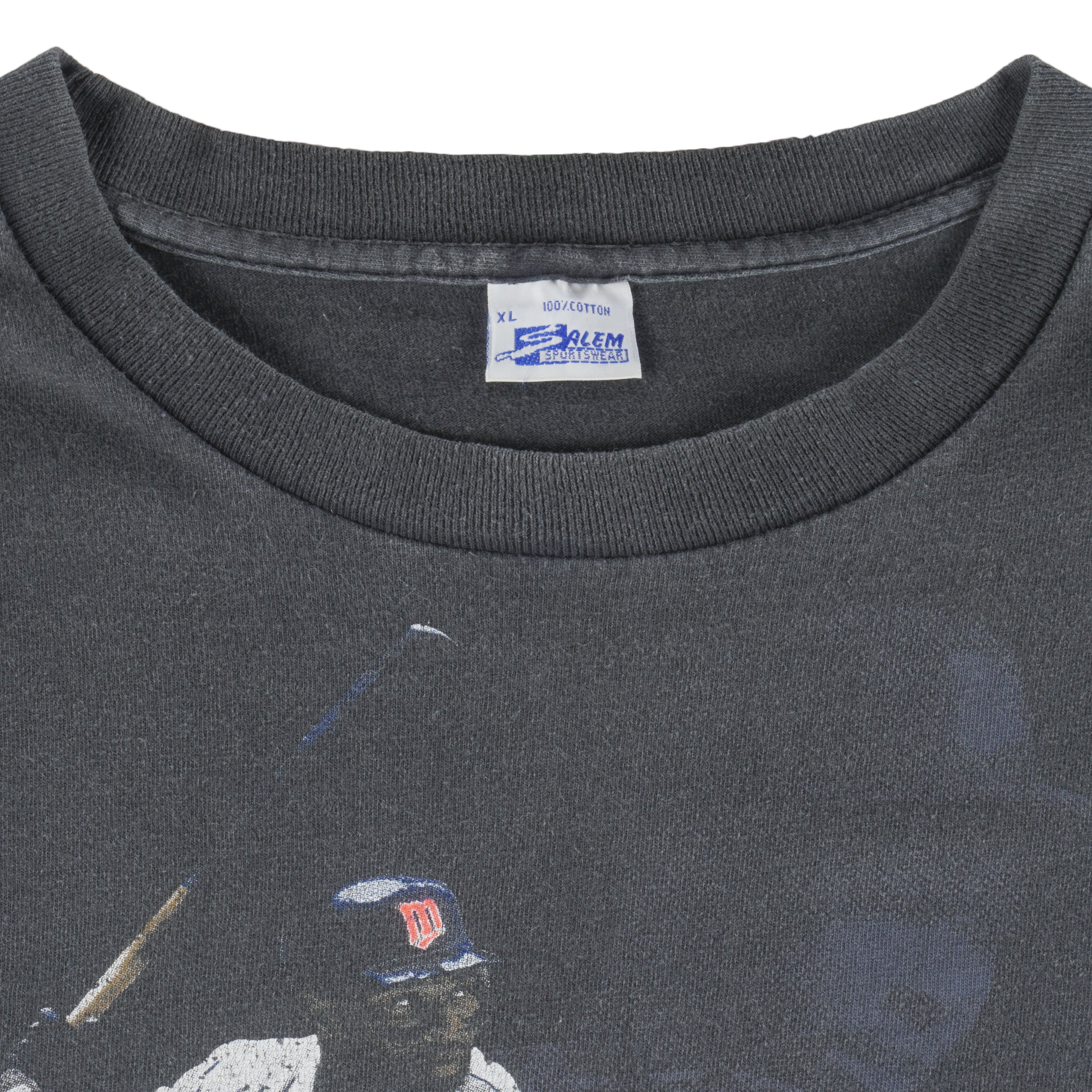 MLB (Salem) - Minnesota Twins Kirby Puckett's Single Stitch T-Shirt 1990s X-Large Vintage Retro Baseball