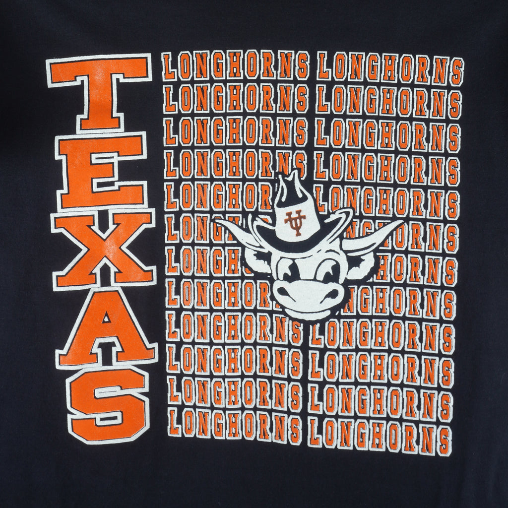 NCAA (Singnal Sport) - Texas Longhorns Single Sport T-Shirt 1990s Large Vintage Retro College