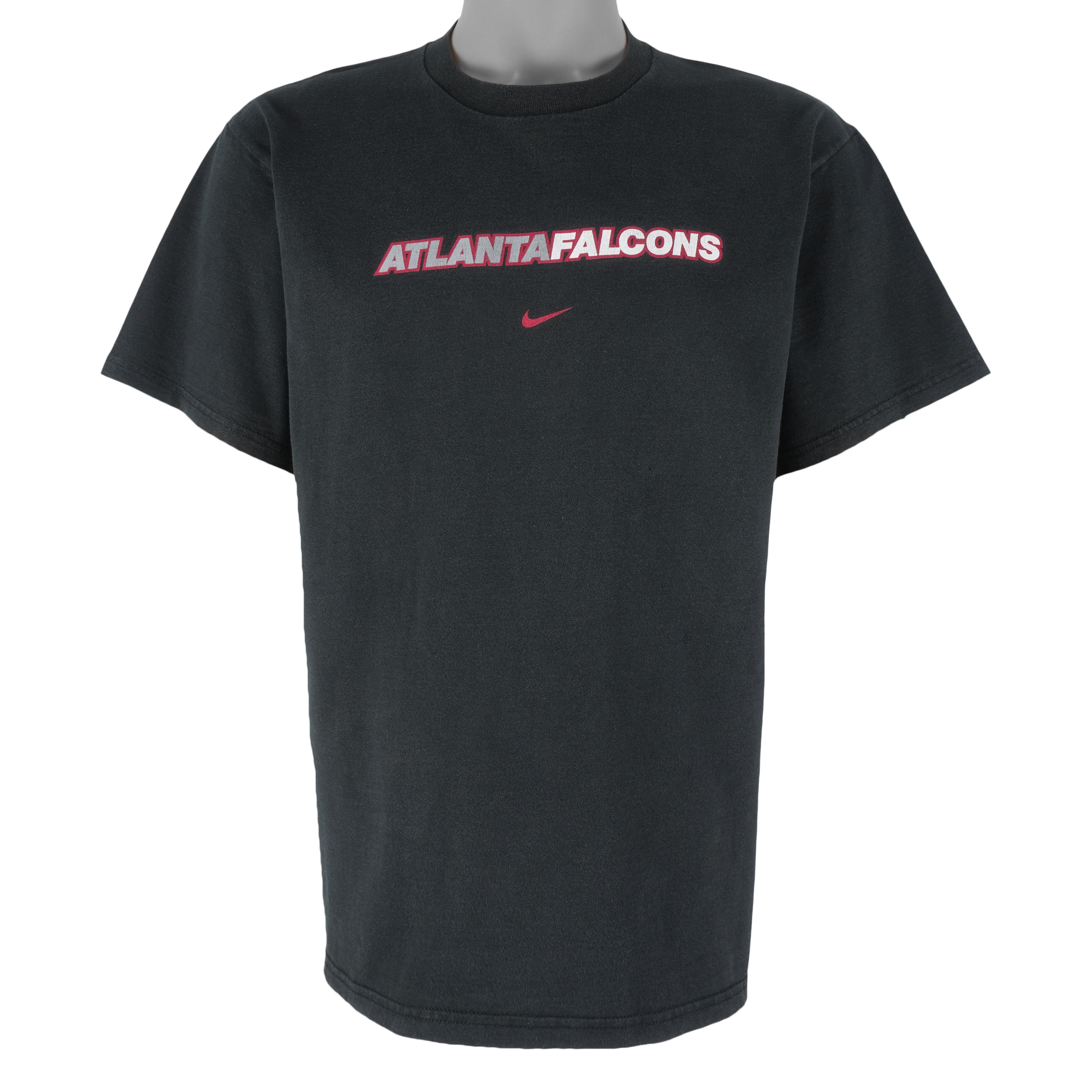 Nike - Atlanta Falcons Big Logo T-Shirt 1990s Medium Vintage Retro Football